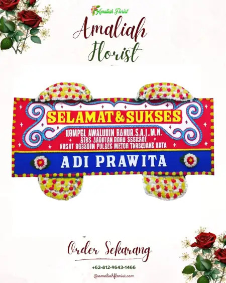 Papan Bunga Ucapan Selamat Winongsari